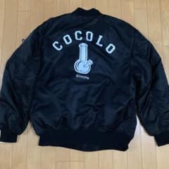 COCOLO BLAND ココロブランド MA-1 フライトジャケット ブルゾン