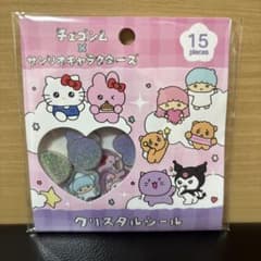 チェゴシム サンリオ クリスタルシール おはじきシール