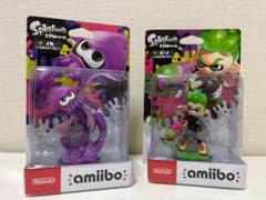 【未開封】Splatoon 2 amiibo 2体セット