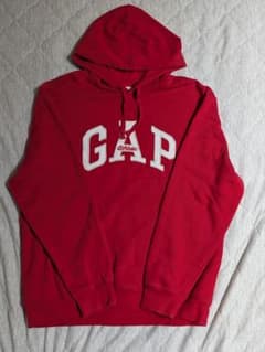 GAP Athletic ロゴ プルオーバーパーカー レッド Lサイズ 赤のサムネイル