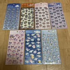 サンリオ　ぷくっとシール　7点セットのサムネイル