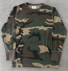 未使用品 WTAPS WAFFLE LS CAMO Sサイズ - メルカリ