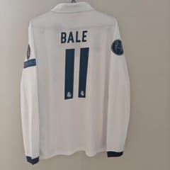 2017 レアル・マドリード 長袖 ユニフォーム 11番 ベイル BALEのサムネイル