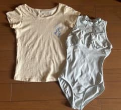 値下げ！チャコット 150 ハイネック レオタード Tシャツのサムネイル