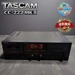 TASCAM CC-222MKⅡ 業務用CDカセットデッキ レコーダー 現状品