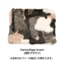 titivate フェイクファークラッチバッグのサムネイル