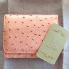 MOCORO オーストリッチ 財布 ピンクのサムネイル