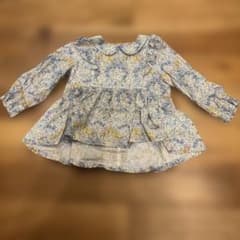 センスオブワンダー　長袖　ブラウス　リバティ　80〜90