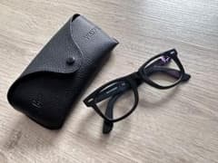 【RayBan Wayfarer 伊達メガネ】ケース&レンズ付のサムネイル