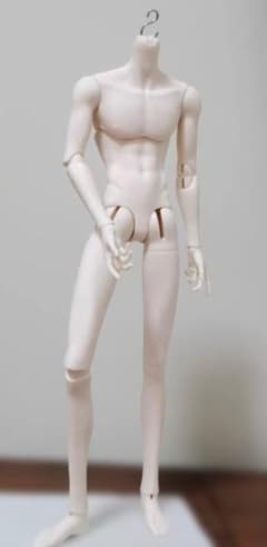 UFdoll 1/4 Man Body ドールボディ 囝囝体 T型 白桃肌のサムネイル
