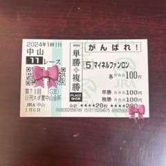 マイネルファンロン 応援馬券 第73回 中山金杯のサムネイル