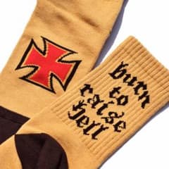新品 SSC 春の新作 Burn to raise hell socksのサムネイル