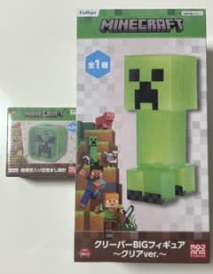 マインクラフト マイクラ 爆発音目覚まし時計 クリーパーBIGフィギュア