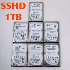 【正常判定】ハイブリッドHDD SSHD 1TB 7台 まとめてのサムネイル