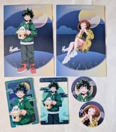 僕のヒーローアカデミア お月見フェア 緑谷 麗日 特典 ポストカードのサムネイル