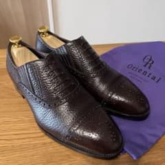美品 Oriental オリエンタル レイジーマン 6.5 茶 ダークブラウン 美品 Oriental オリエンタル レイジーマン 6.5 茶 ダークブラウン