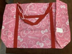 新品未使用☆ お昼寝布団袋　ハローキティ 保育園お昼寝バッグ 女の子のサムネイル