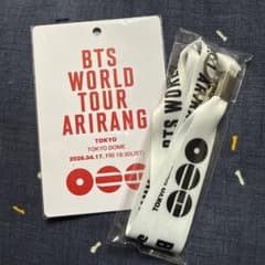 BTS WORLD TOUR ARIRANG 東京ドーム パス・ストラップセットのサムネイル