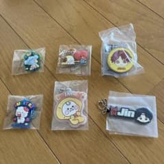 BT21 TinyTAN 키홀더 6점 세트