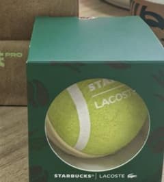 STARBUCKS LACOSTE テニスボール型ケース STARBUCKS LACOSTE テニスボール型ケース - メルカリ