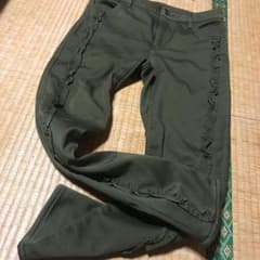 &love. カーキ パンツ 裏起毛 Lのサムネイル