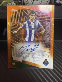 Topps Rodrigo Mora 친필 사인 카드 01/25