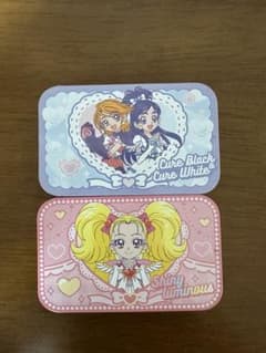ふたりはプリキュア Max Heart ミニ缶ケース 2種セットのサムネイル