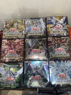 k*e様 遊戯王 初回生産限定盤等 未開封BOX 9箱 シュリンク付き - メルカリ