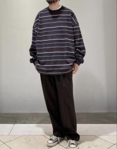 BEAUTY&YOUTH UNITED ARROWS クルーネック ボーダーのサムネイル