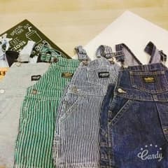 キッズ　80  オーバーオール　まとめ売りのサムネイル