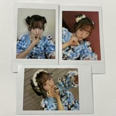 梅田みゆ　つどい衣装チェキ　3枚セットのサムネイル