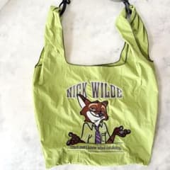 ニックワイルド エコバッグ ディズニー ズートピア トートバッグ 2WAY