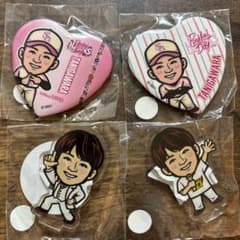 福岡ソフトバンクホークス 谷川原健太 若鷹ガチャ 缶バッジ アクスタ