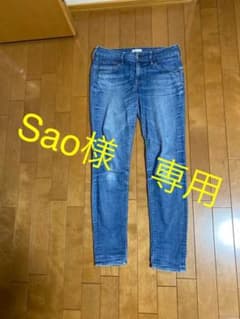 アースミュージック＆エコロジー スキニーデニム ジーンズ　Mのサムネイル