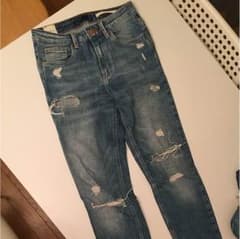 ZARA♡ダメージデニム サイズ34のサムネイル