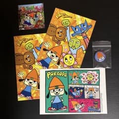 パラッパラッパー ポストカード ステッカー 缶バッジ セットのサムネイル