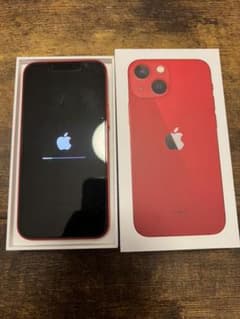 iPhone13 mini 128GB RED SIMフリー＋純正ケース付のサムネイル