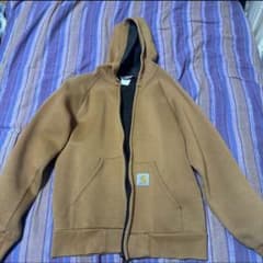 Carhartt ブラウン ジップパーカーのサムネイル