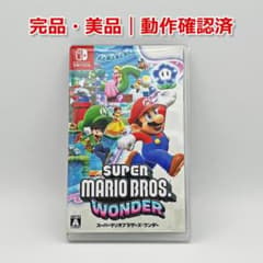 スーパーマリオブラザーズ ワンダー Switch 完品 美品 動作確認済のサムネイル