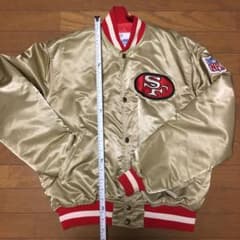 nfl starter スタジャン　49ers 古着　sfのサムネイル