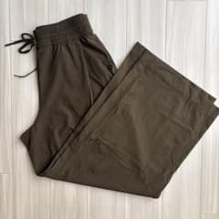 andar airst ワイドパンツ イージーパンツ ダークオリーブ Sのサムネイル