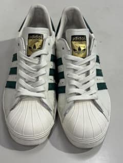 adidas SUPERSTAR 80s VINTAGE DXホワイト×グリーン - メルカリ