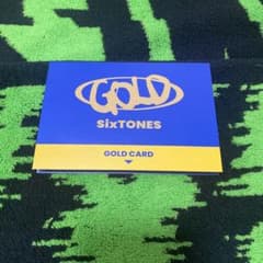 SixTONES】特典 GOLD カード - メルカリ
