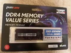 【新品未開封】CFD販売 PanramノートPC用メモリ DDR4-2400のサムネイル