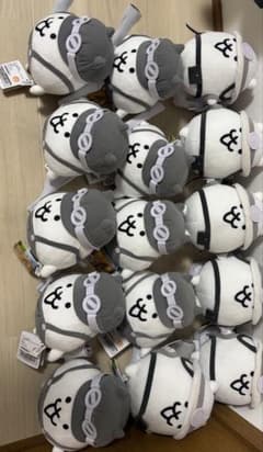 新品タグ付き　にゃんこ大戦争　ガマトト&オトート　ぬいぐるみ　15点セット