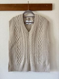 green label relaxing ニットベストのサムネイル