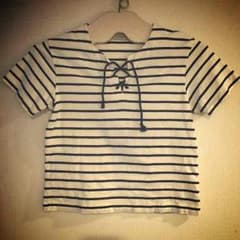 ☆ L.L.Bean キッズ用ボーダー L 6X/7 ☆のサムネイル