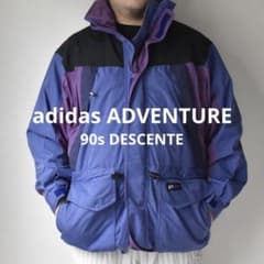 【XL】90s デサント製 アディダスアドベンチャー マウンテンパーカー