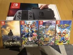 Nintendo Switch +ソフト4本 +おまけのサムネイル