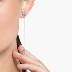 スワロフスキー マジックチェーンスノーピアス 雪のサムネイル